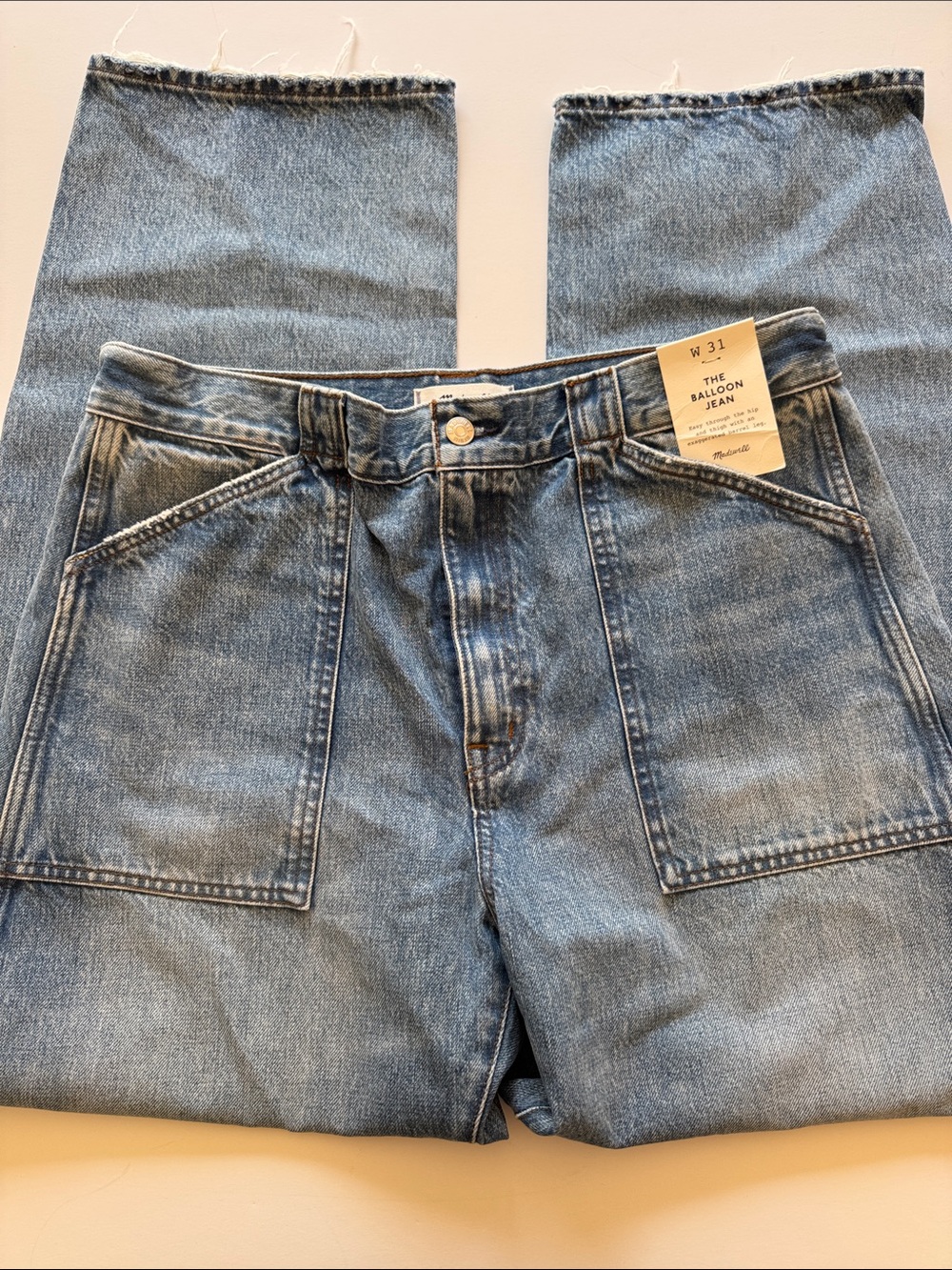 Madewell The Balloon Jean in Raebrook Wash - Picture 7 of 10